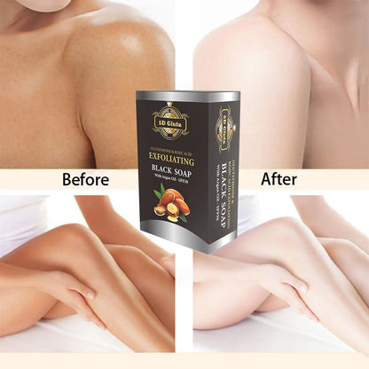 5D Gluta Exfoliating Black Soap