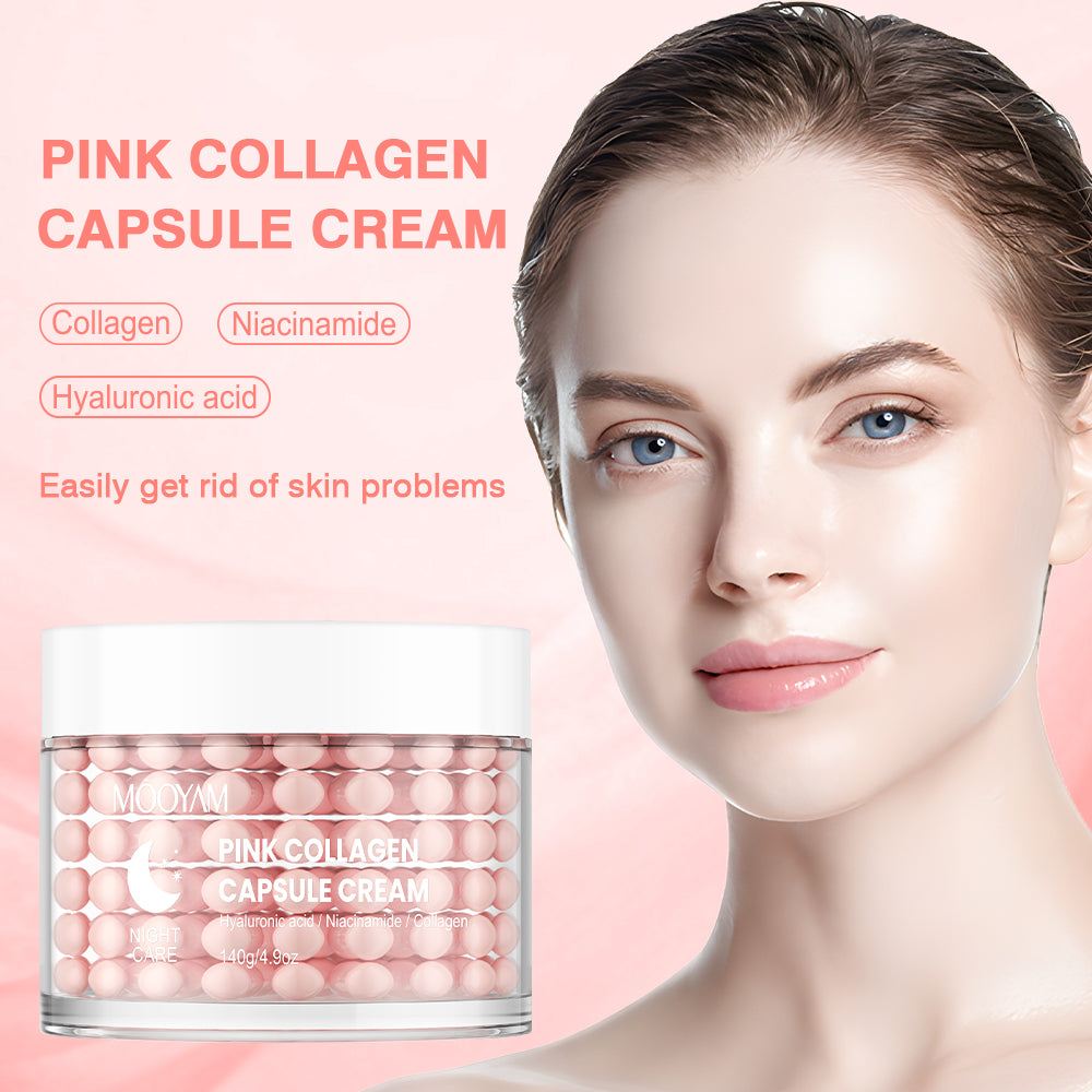 MOOYAM Pink Collagen Capsule Cream