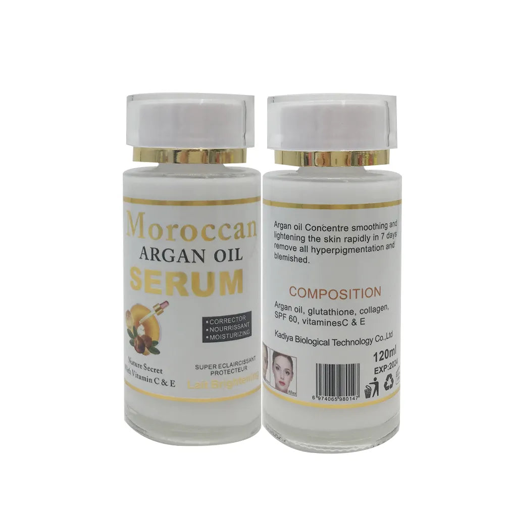 Moroccan Argan Oil Serum (With - Vitamin - C & E) 120ml