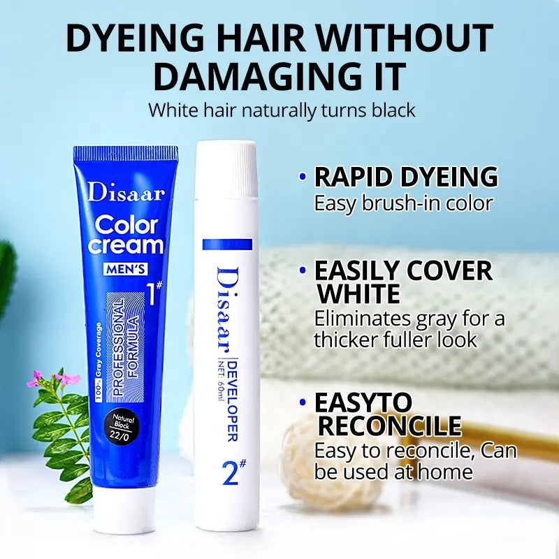 Disaar Men's Hair Color Cream