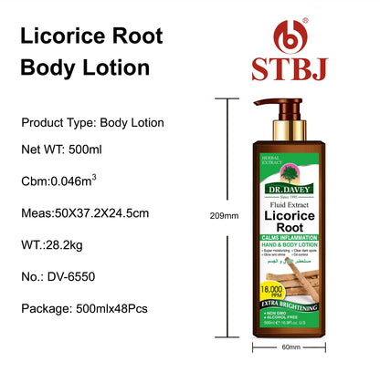 Dr. Davey Licorice Root Hand & Body Lotion