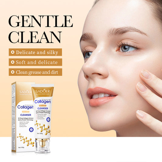 SADOER Collagen Anti‑Aging Face Cleanser – 100 g