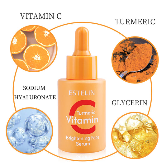 ESTELIN Turmeric Vitamin C Brightening Face Serum