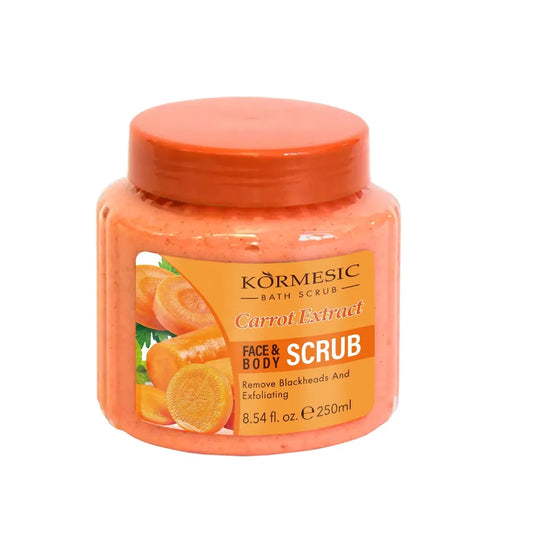 KORMESIC Carrot Extract Face & Body Scrub