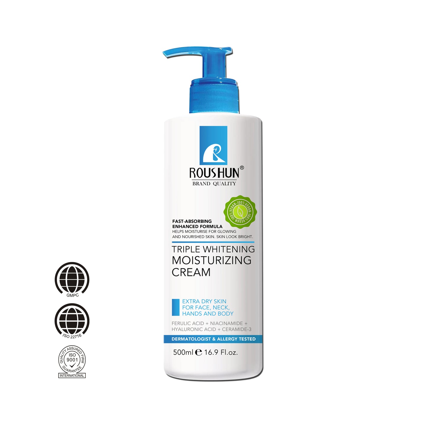 Roushun Triple Whitening Moisturizing Cream