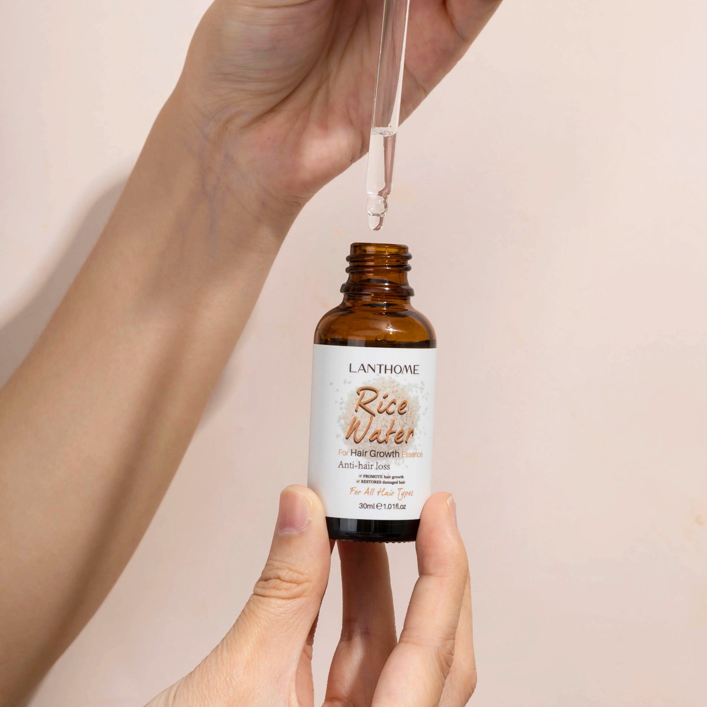 Lanthome Rice Water for Hair Growth Essence and Anti Hair Loss