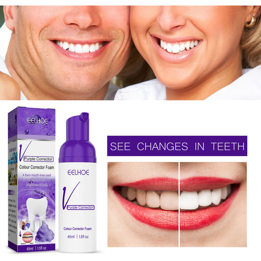 EELHOE Purple Corrector Mouth Foam