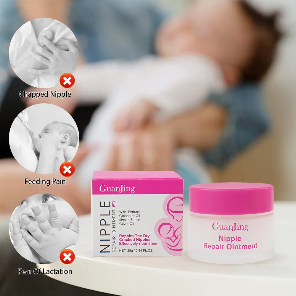 Guanjing Nipple Repair Ointment with Natural Extracts – 25g