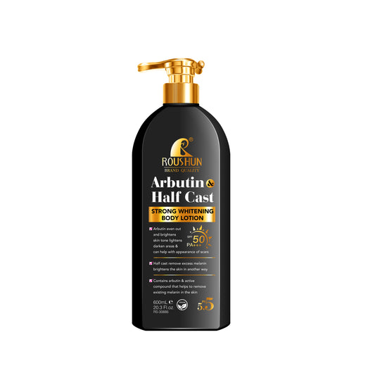 ROUSHUN Arbutin Half Cast Strong Whitening Body Lotion (Body Lotion with SPF 50 PA+++)