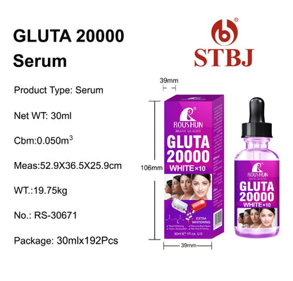 Roushun Gluta 20000 White X10 Extra Whitening
