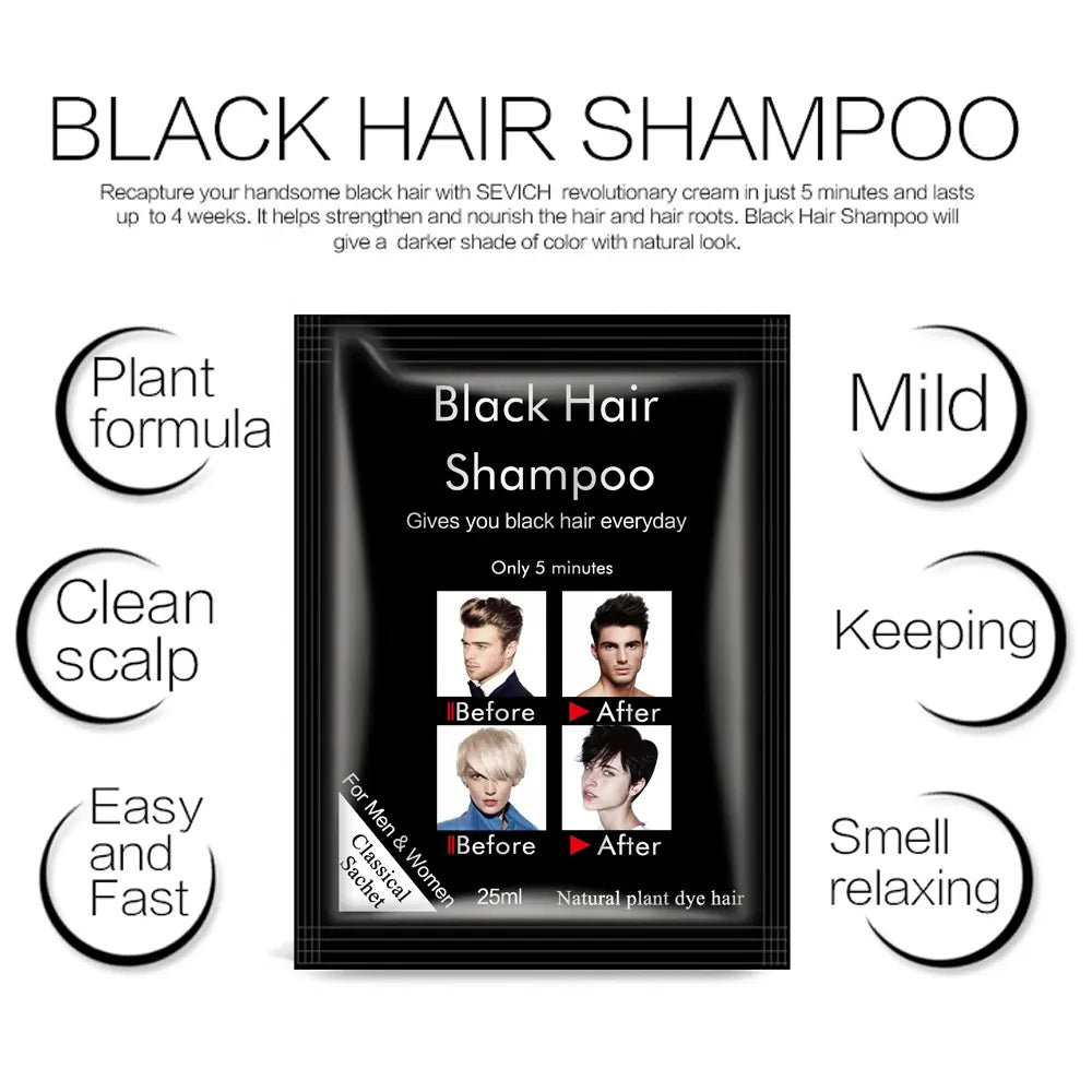 Disaar Black Hair Color Shampoo