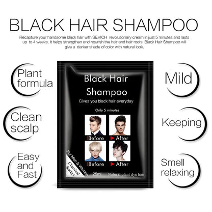 Disaar Black Hair Color Shampoo
