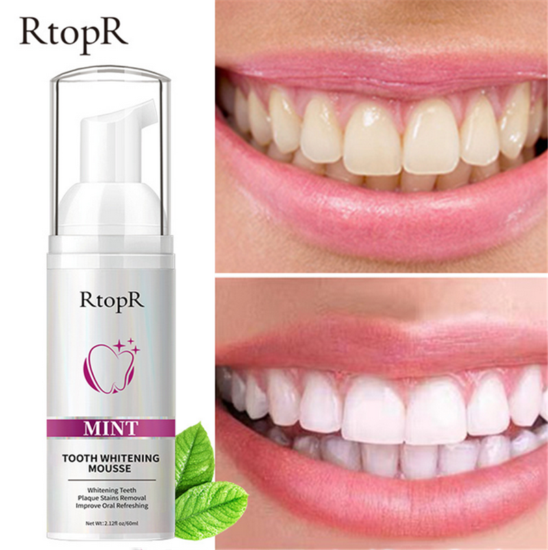 RTOPR Mint Tooth Whitening Mousse (60 ml)