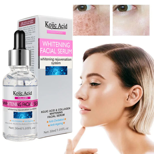 Guanjing Kojic Acid Collagen Whitening Facial Serum – 30ml
