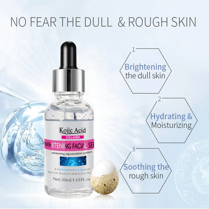 Guanjing Kojic Acid Collagen Whitening Facial Serum – 30ml