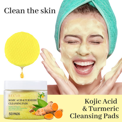 Mooyam Kojic Acid & Turmeric Cleansing Pads