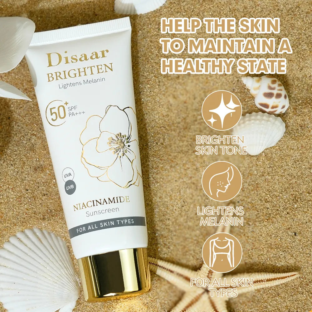 Disaar Brightening Niacinamide Sunscreen Cream SPF 50