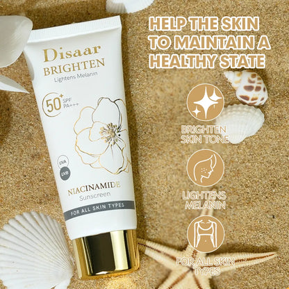 Disaar Brightening Niacinamide Sunscreen Cream SPF 50