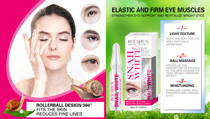 Roushun Snail White Magic Roll-On Eye Gel