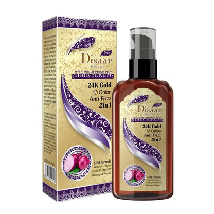Disaar 24K Gold 2 in 1 Hair Serum