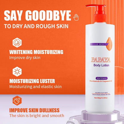 DISAAR Beauty Papaya Body Lotion
