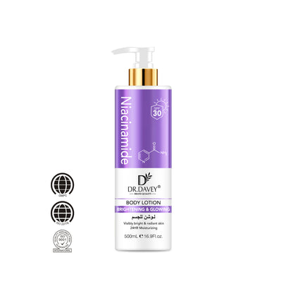 Dr. Davey Niacinamide Brightening & Glowing Body Lotion
