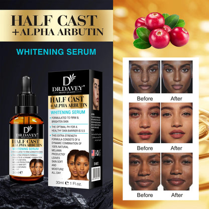 Dr. Davey Half Cast + Alpha Arbutin Serum (30ml)