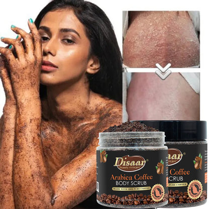 DISAAR Arabica Coffee Body Scrub – Exfoliate, Firm & Rejuvenate Skin Naturally