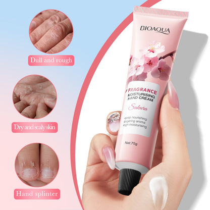 BIOAQUA Sakura Fragrance Moisturizing Hand Cream