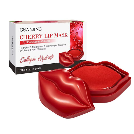 Guanjing Cherry Moisturizing Lip Mask – 60g (20 Patches)