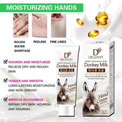 Dr. Davey Donkey Milk Nourishing & Whitening Hand Cream