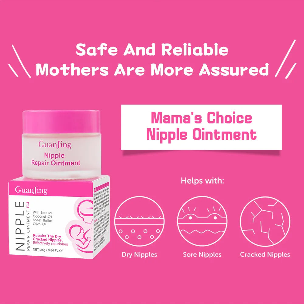 Guanjing Nipple Repair Ointment with Natural Extracts – 25g