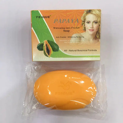 Feique Papaya Whitening Anti-Freckle Soap