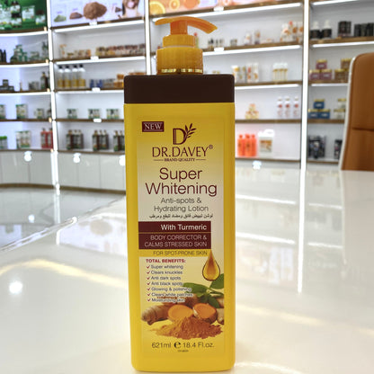 Dr. Davey Super Whitening Anti-Spots & Hydration Lotion with Turmeric