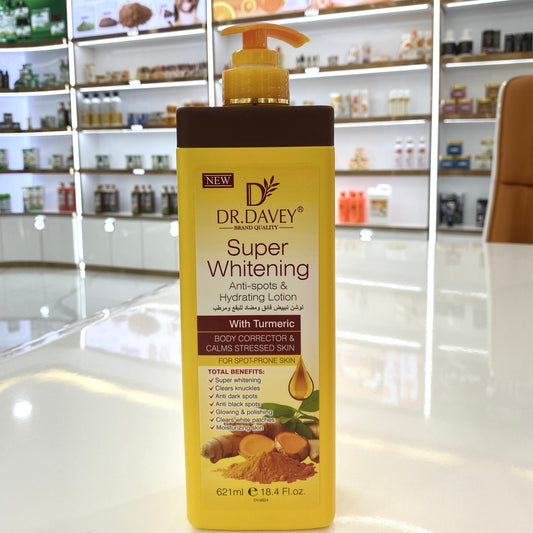 Dr. Davey Super Whitening Anti-Spots & Hydration Lotion with Turmeric