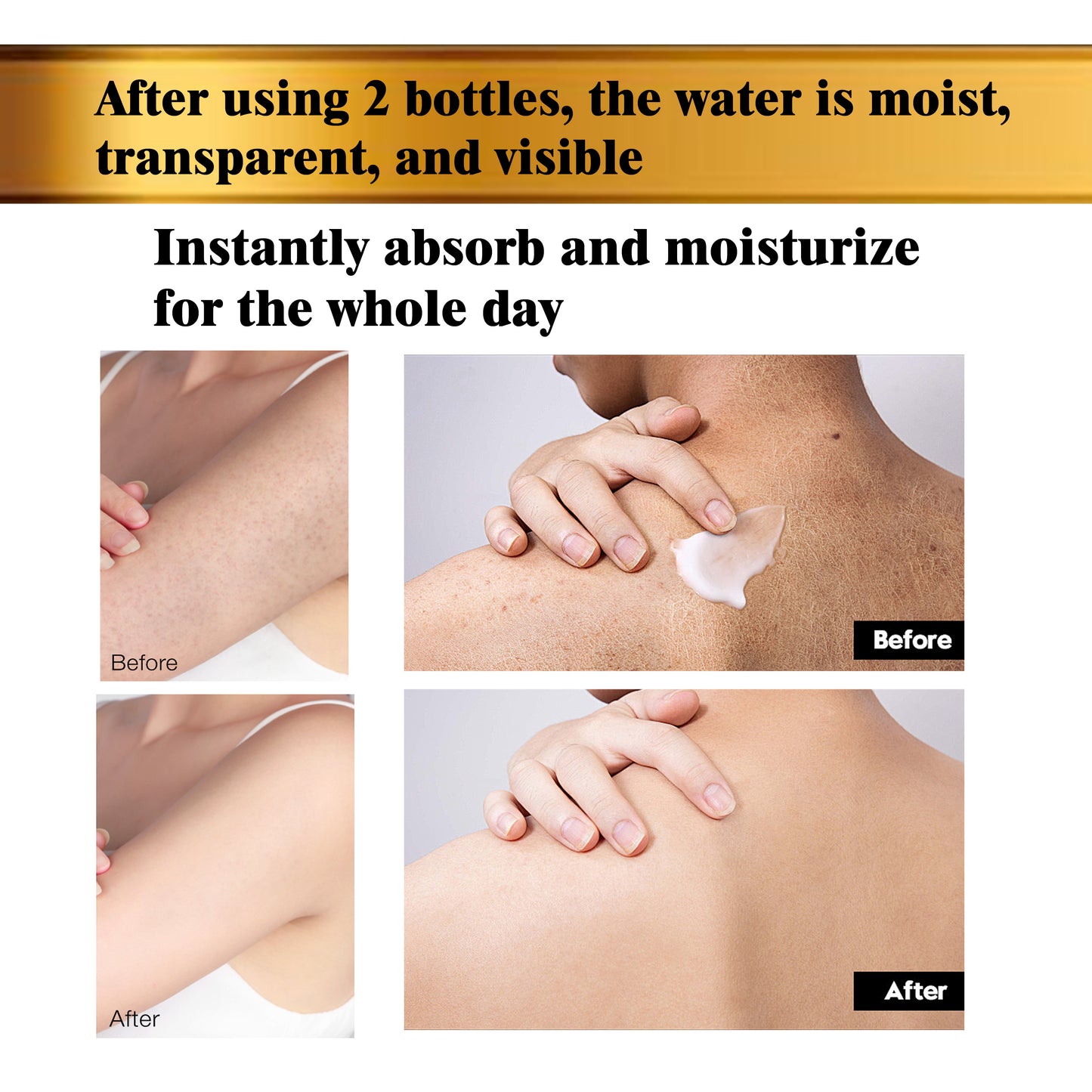 ROUSHUN Arbutin Half Cast Strong Whitening Body Lotion (Body Lotion with SPF 50 PA+++)