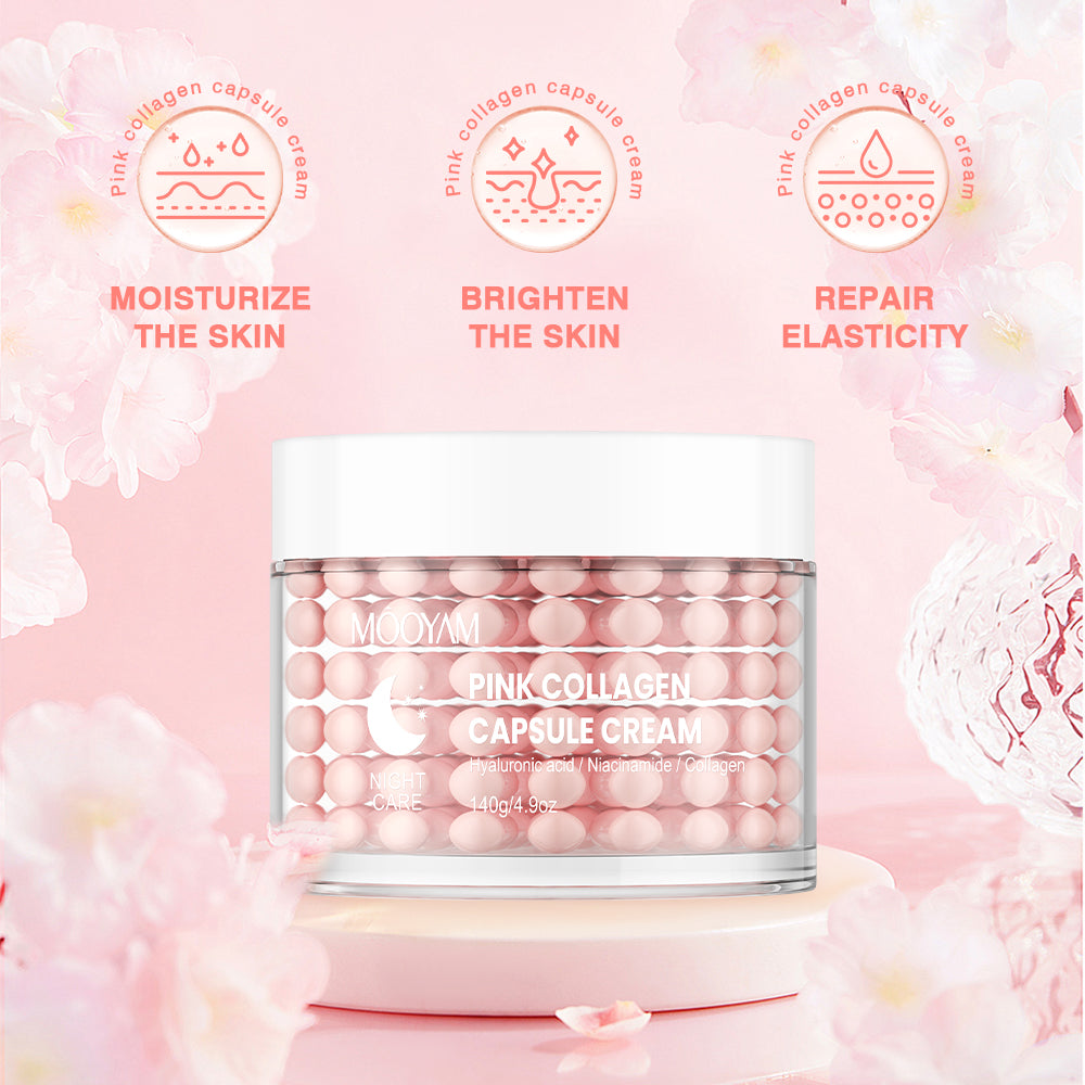 MOOYAM Pink Collagen Capsule Cream