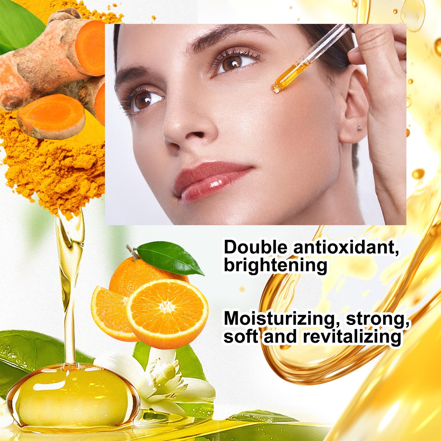 Roushun Turmeric 7 Days Lighten Natural Oil