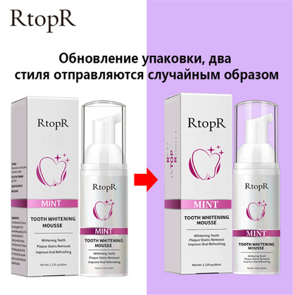 RTOPR Mint Tooth Whitening Mousse (60 ml)
