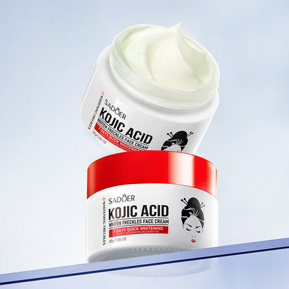 SADOER Kojic Acid Whiten Freckles Face Cream
