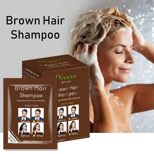 Disaar Brown Color Hair Dye Shampoo