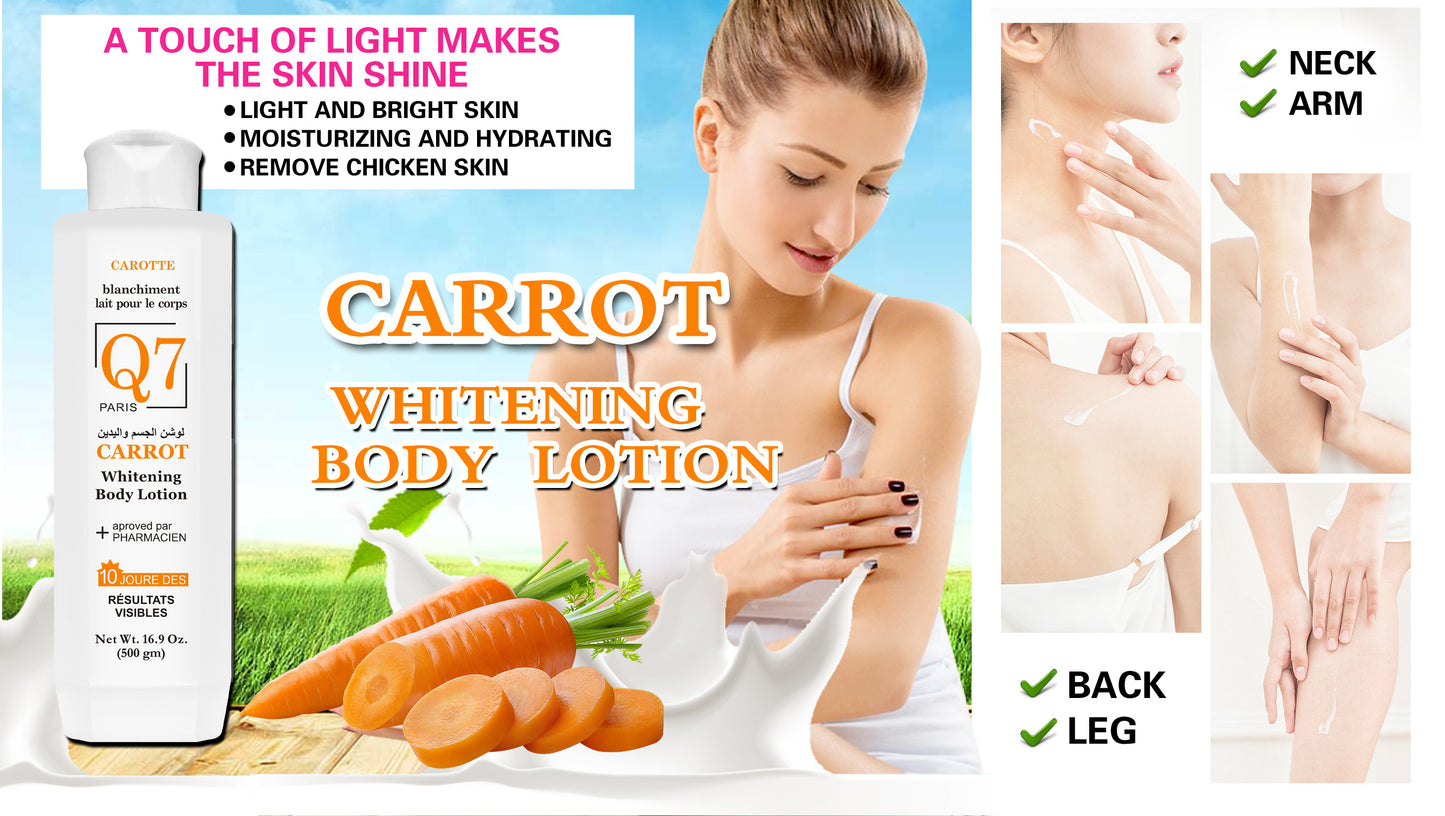 ROUSHUN Q7 Carrot Whitening Body Lotion