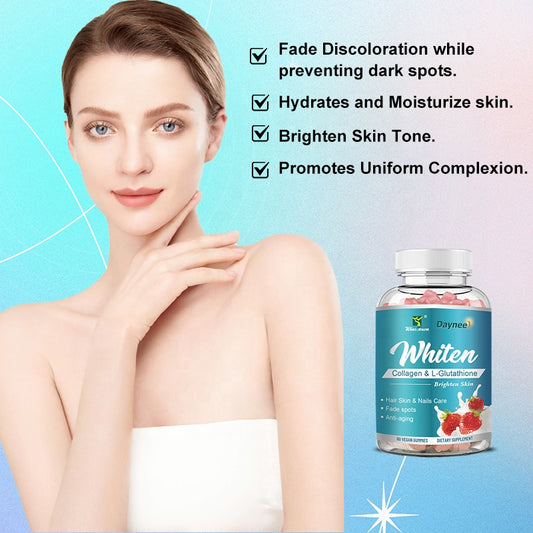 Daynee Whiten Collagen & L-Glutathione Vegan Gummies