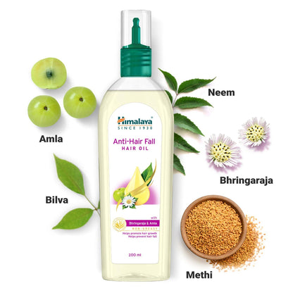 Himalaya Anti-Hair Fall Hair Oil with Bhringaraja & Amla
