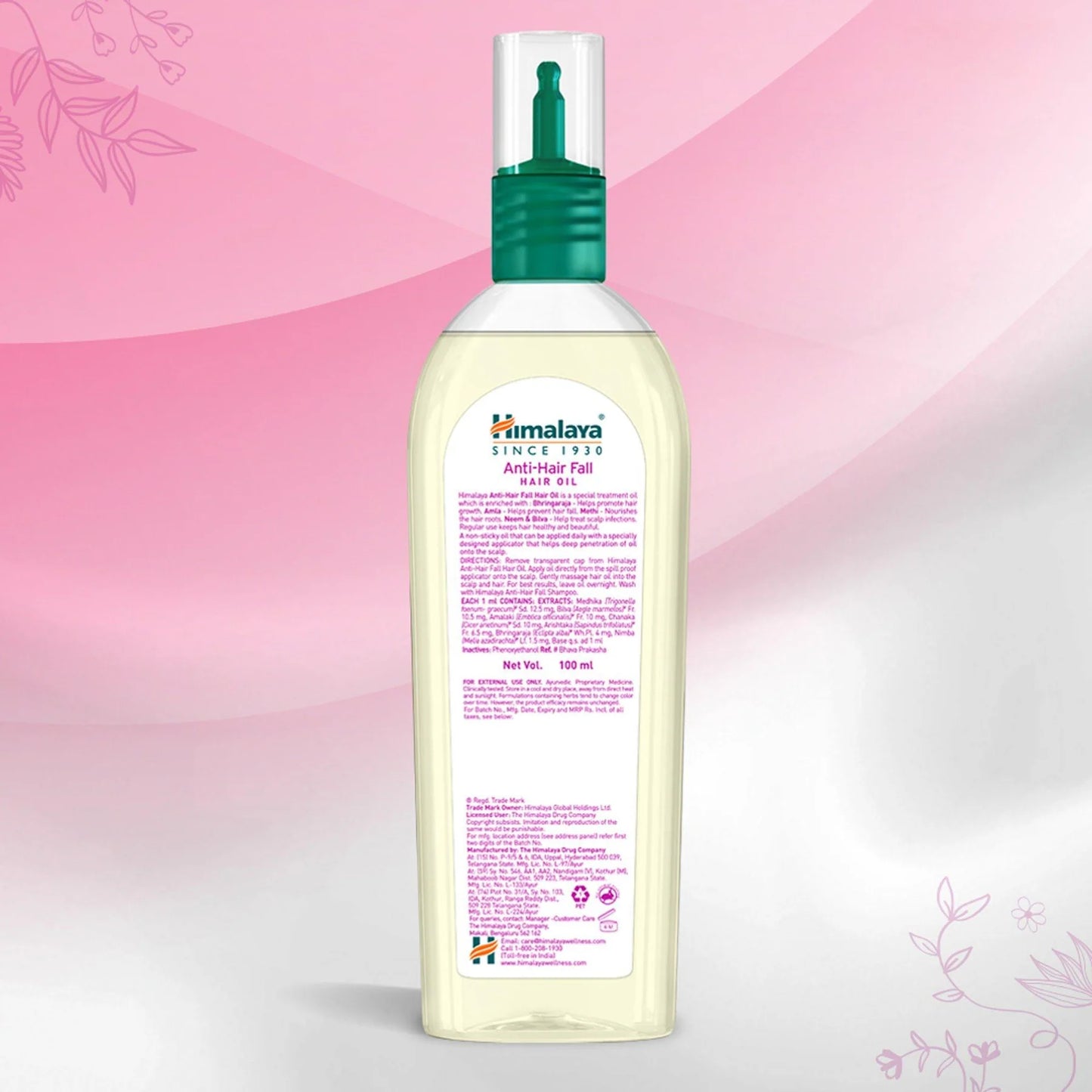 Himalaya Anti-Hair Fall Hair Oil with Bhringaraja & Amla