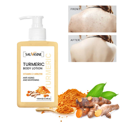 Sauvasine Turmeric Anti-aging & Whitening Body Lotion - 100ml