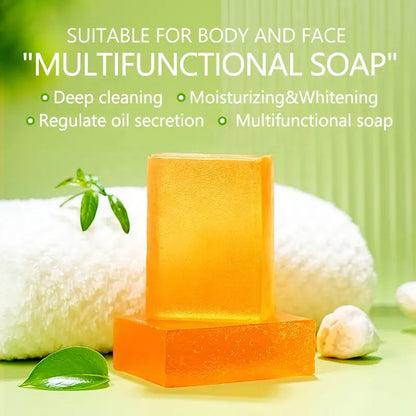 Guanjing Moroccan Argan Oil with Vitamin E Multifunctional Soap – 100g