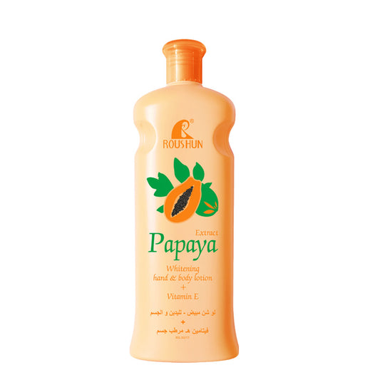 Roushun Vitamin E & Papaya Whitening Shining Brightening Body Lotion