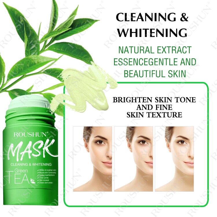 Roushun Cleaning & Whitening Green Tea Mask