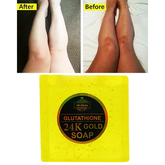5D Gluta Glutathione 24K Gold Soap